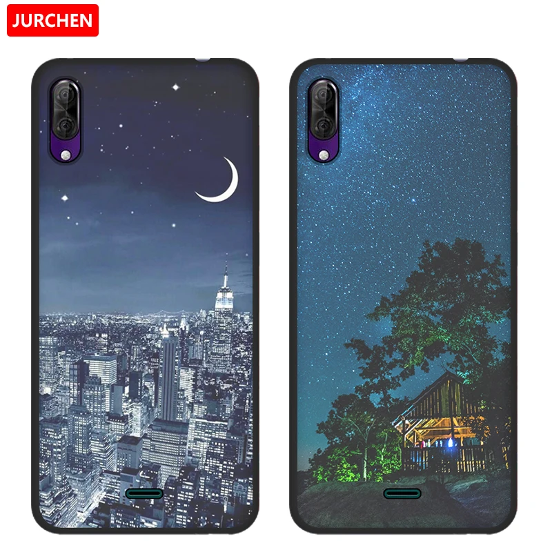 Новый мультяшный чехол JURCHEN с 3D рисунком для Wiko View 2 Go силиконовый мягкий ТПУ