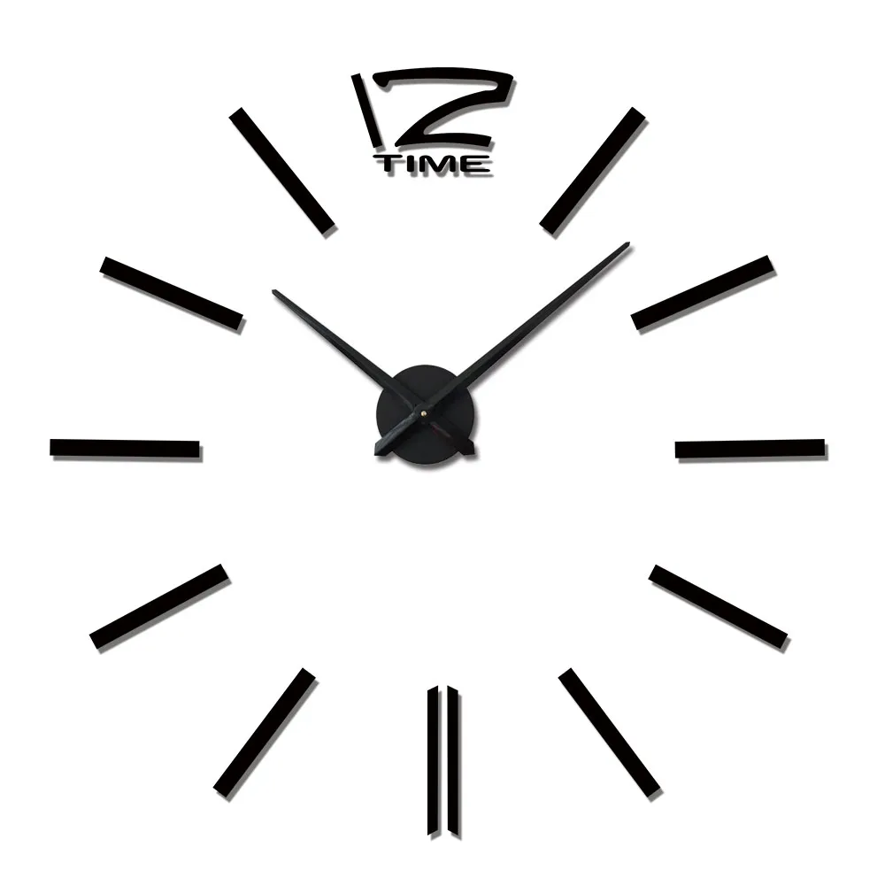 Reloj сравнению 2018 горячая Распродажа 3D настенные наклейки Креативные Часы для