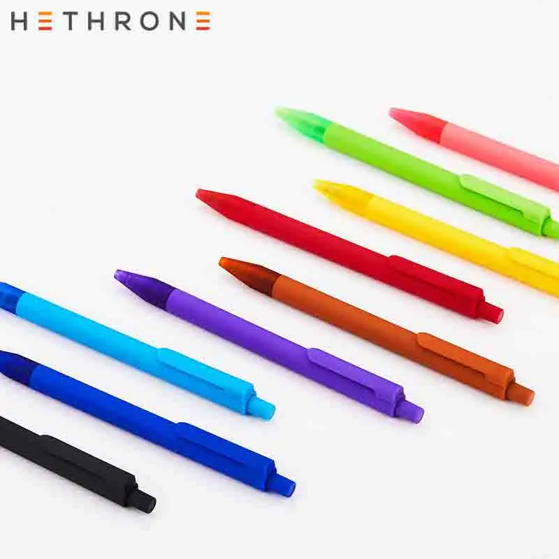 Ручка Hethrone 0 5 мм цветные гелевые ручки выдвижная простая ручка конфетного цвета