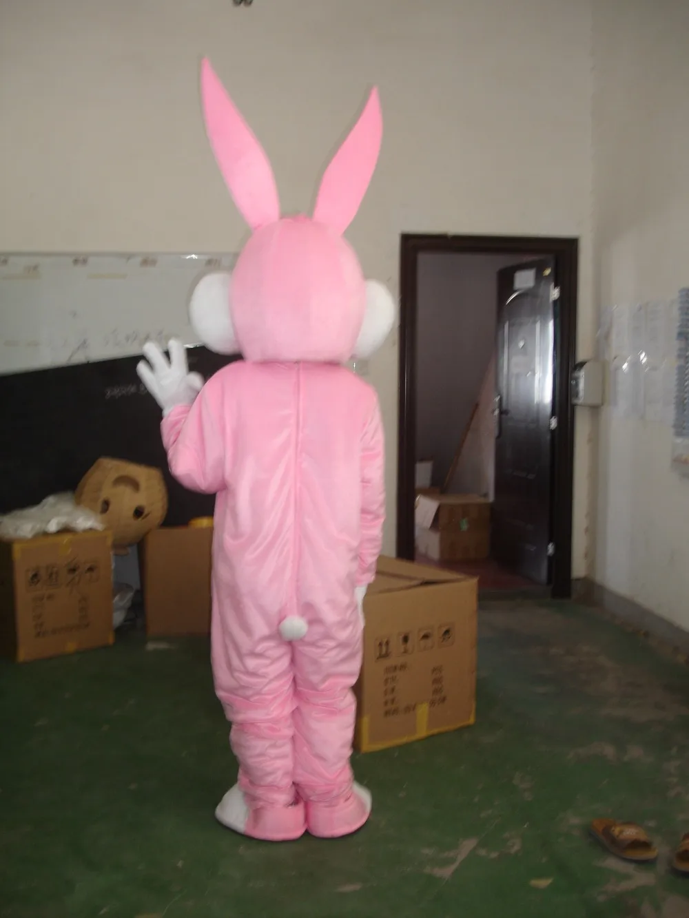 Новый взрослый профессиональный розовый пасхального кролика Багз Банни и