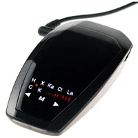 2021 anti laser radar detector vb 16 full band led touch panel radar detector vehicle speed control with russian english voice