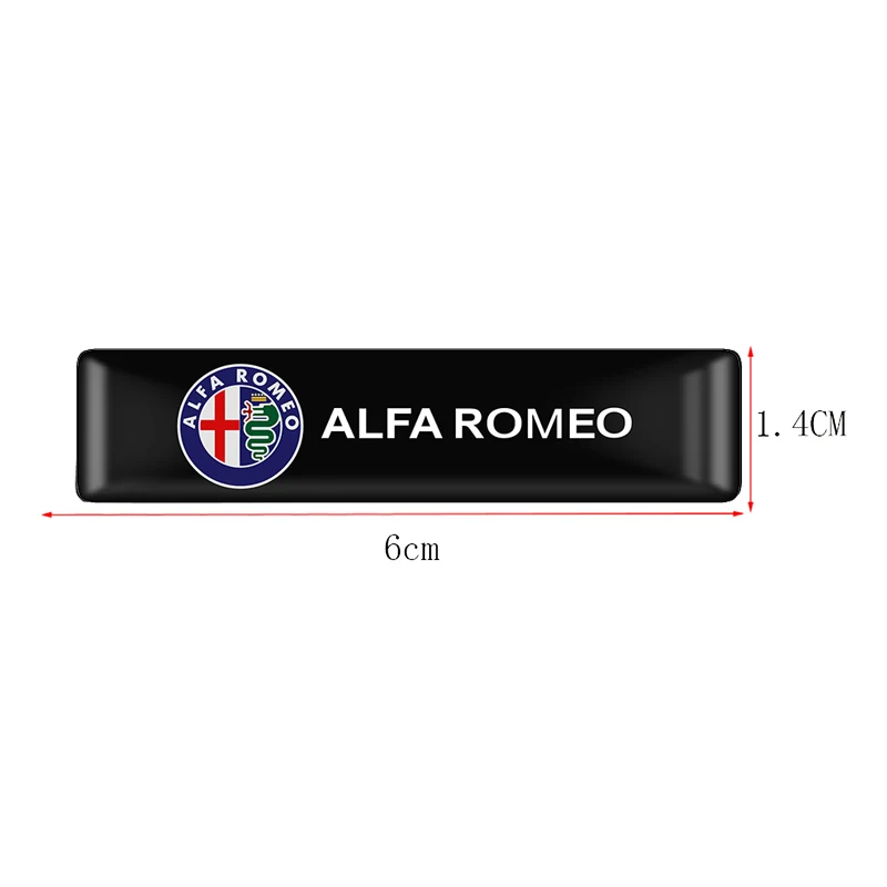 2/4/10 шт. декоративные наклейки для кузова автомобиля Alfa Romeo Giulietta 147 156 159 giulia