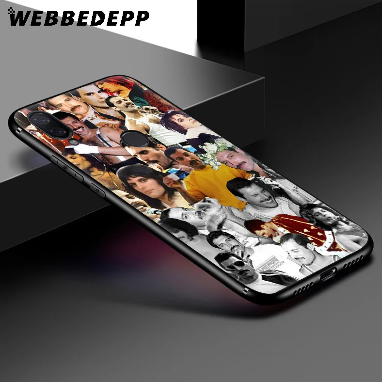 Мягкий чехол WEBBEDEPP Queen Freddie Mercury для Xiaomi Redmi K20 7A 4A 4X 5 5A 6 6A S2 Note 8 4 7 Pro Plus Prime |