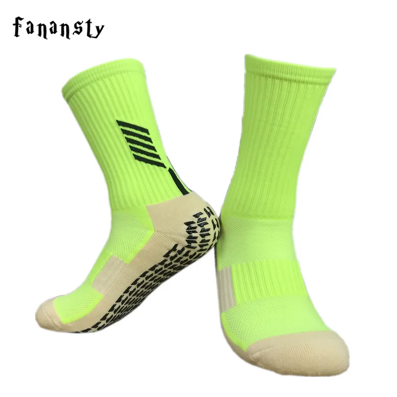 

Men New Football Socks Long Soccer Socks Non-slip Sport Socks Running Basketball Training Compression Breathable Quick Dry Socks