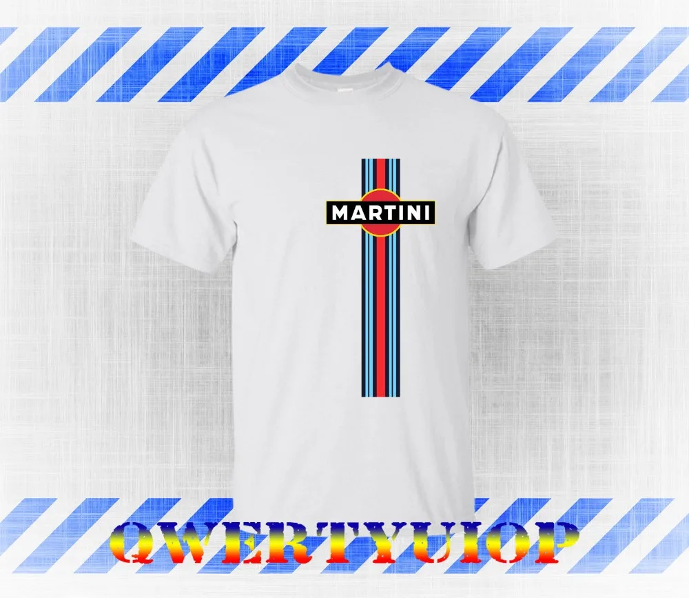 Лидер продаж 2019 супер модная футболка для команды MARTINI RACINGS новый мужской стиль |