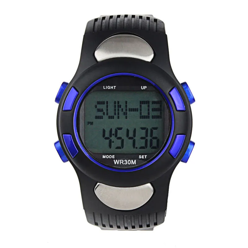 Водонепроницаемый Фитнес 3D Шагомер Счетчик Калорий спортивные часы монитор