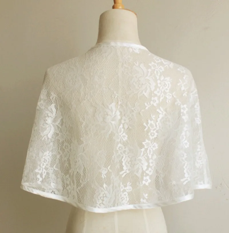 Элегантное кружевное свадебное болеро тонкий темпераментный кардиган Женская