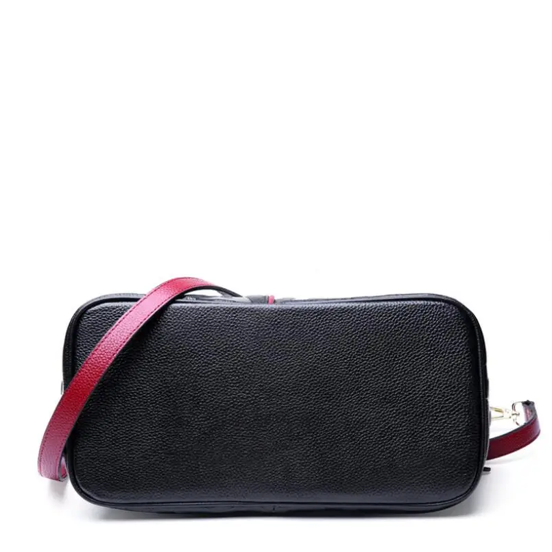 Классические дизайнерские дамские сумочки с надписью из воловьей кожи от