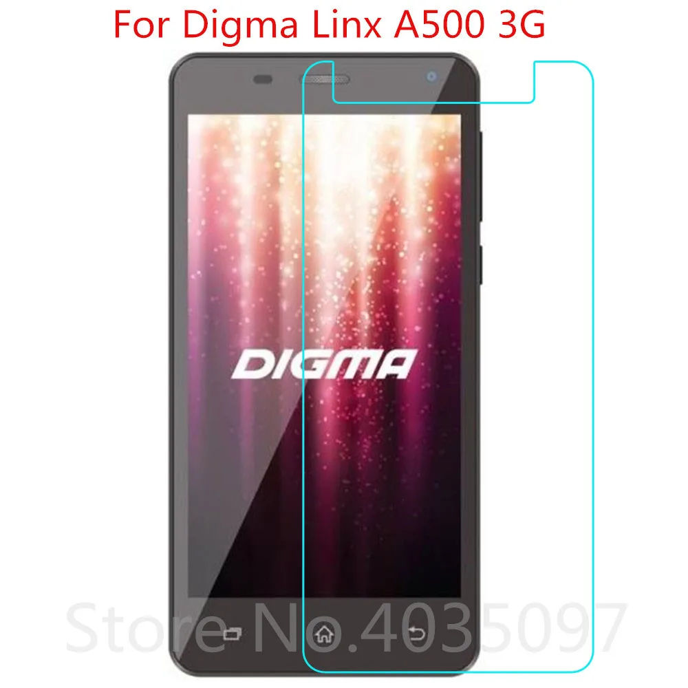 2 шт для Digma Linx A500 3G Закаленное стекло Защитная пленка Взрывозащищенная защита