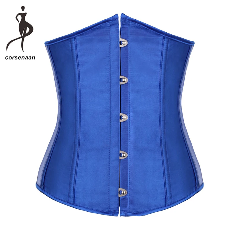 7 видов цветов атласная Талия Cincher Shaper Everday носить костюм под грудью корсет наряд
