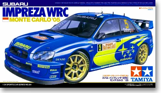 1/24 Subaru Imparez WRC Monte Carlo 2005 24281|wrc|wrc subaruwrc 5 |