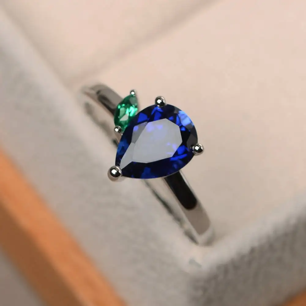 Высокое качество посеребренные кольца для женщин вечерние обручальные