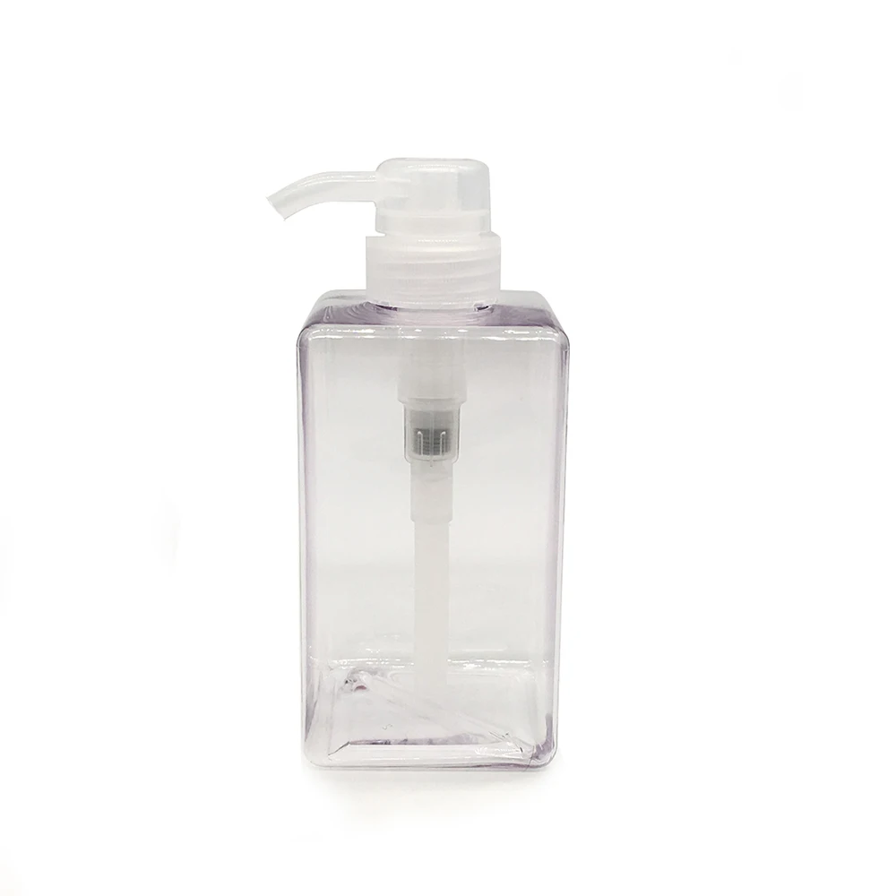 450 мл пустой ПЭТ пластиковый Шампунь Лосьон гель для душа с помпой диспенсер