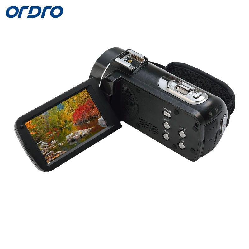 ORDRO цифровая видеокамера HDV Z20 1080 P 30fps Full HD Встроенный Wi Fi пульт дистанционного
