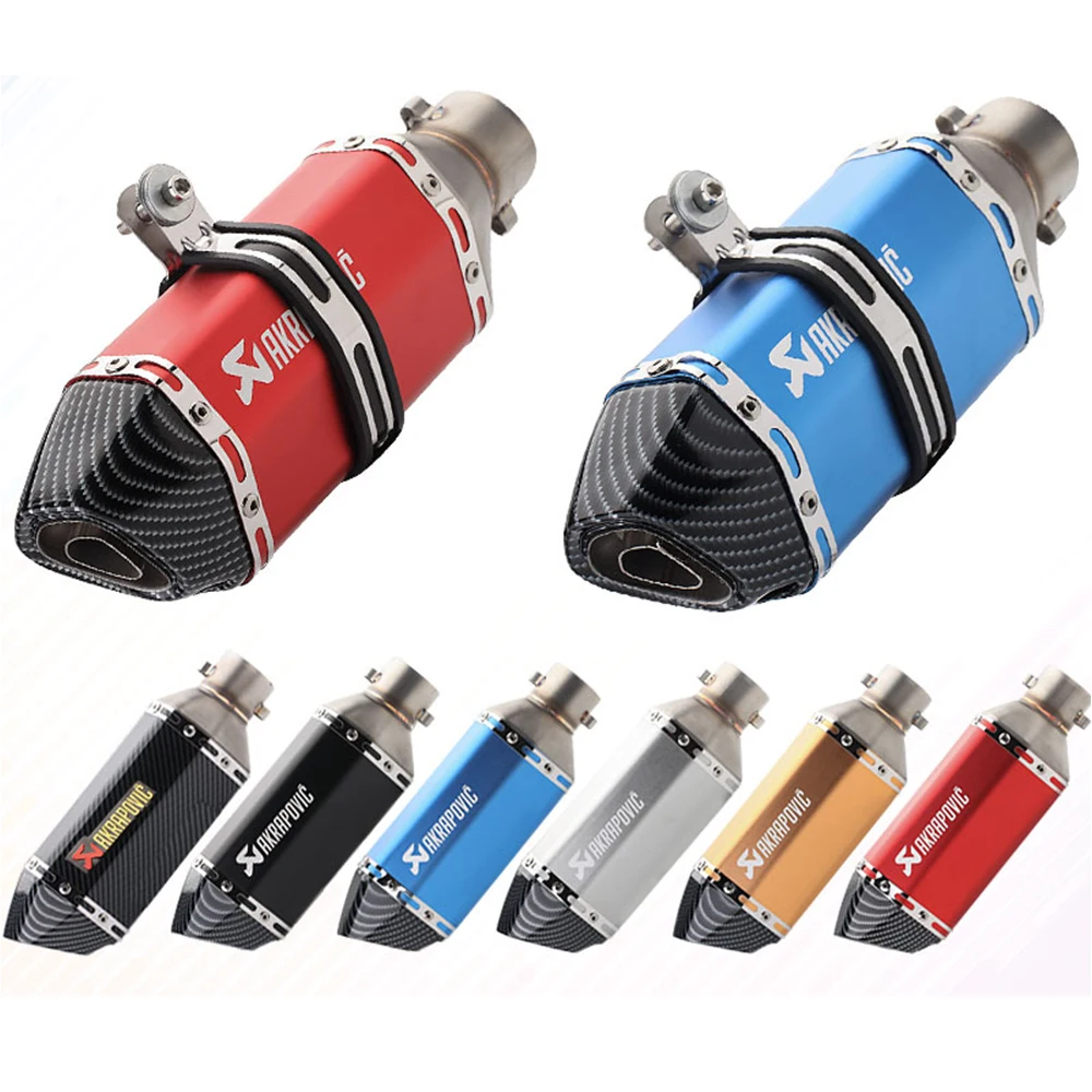 Akrapovic выхлопной мотоцикл выхлопной дБ killer для honda pcx 150 kawasaki z750 Aprilia SR 50 suzuki gsr 750 yamaha yz250f