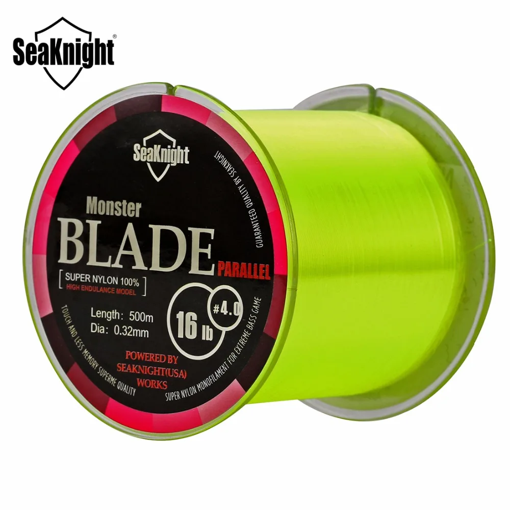 Леска рыболовная SeaKnight BLADE нейлоновая 500 м 2 35lb|jig fish|jig baitjig fishing bass |