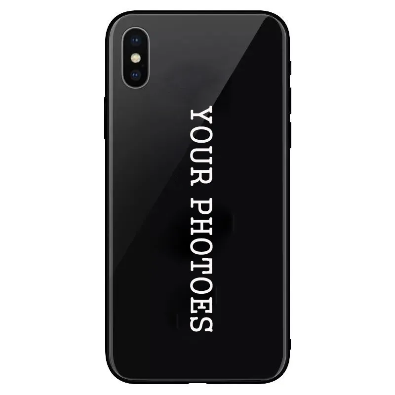 Пользовательский DIY Фото чехол для телефона Huawei Mate 9 из закаленного стекла задняя
