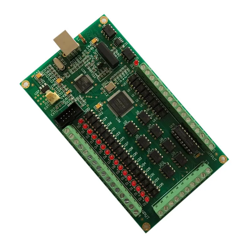 Mach3 USB водителя машина гравировка контроля/интерфейсная карта AKZ250 3 оси 4 оси, используя 10 МГц высокоскоростной оптосоединитель 10