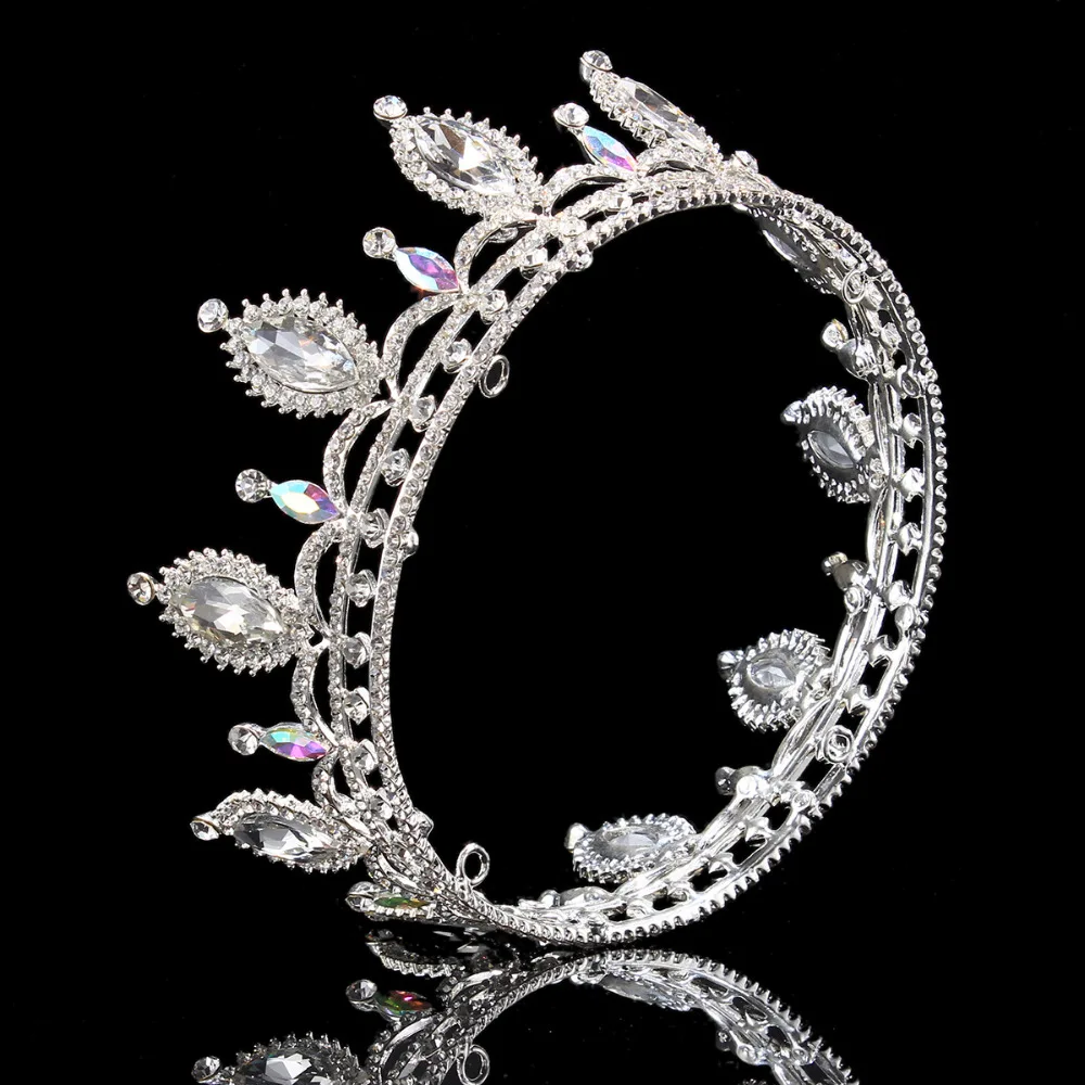 Свадебные украшения роскошные классические тиары-короны серии конский глаз с