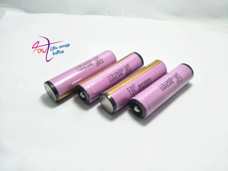 2 шт./лот 100% Новый оригинальный 18650 ICR18650 26FM 2600mAh литий ионный 3 7 V аккумуляторная