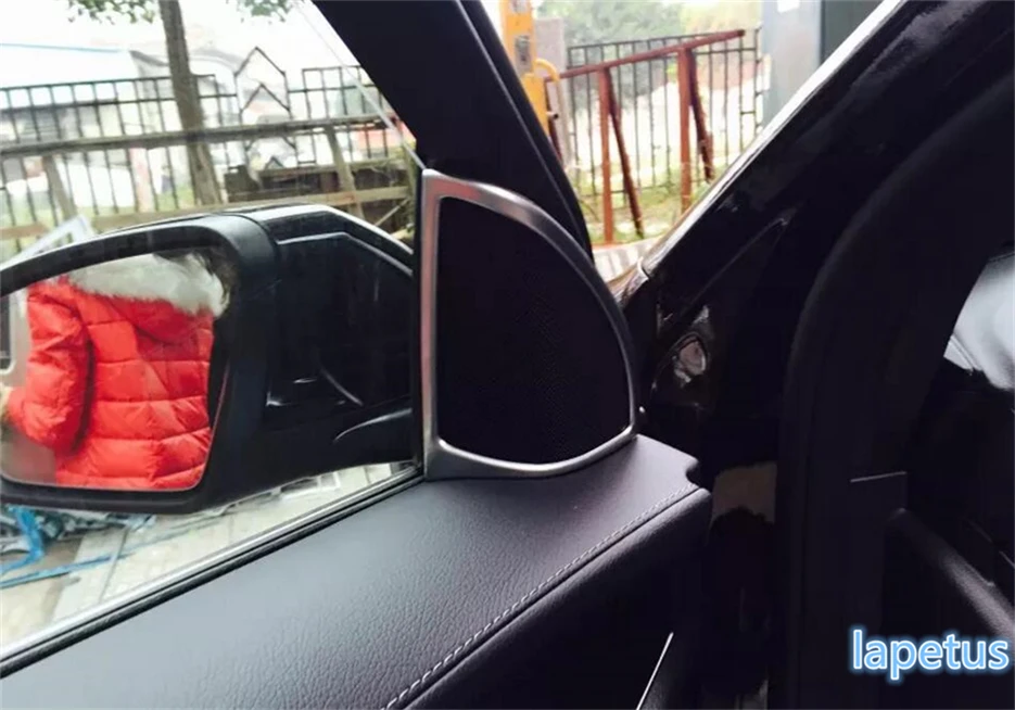 Lapetus колонна A твитер динамик звук треугольный Декор Рамка Накладка для Mercedes Benz GLC