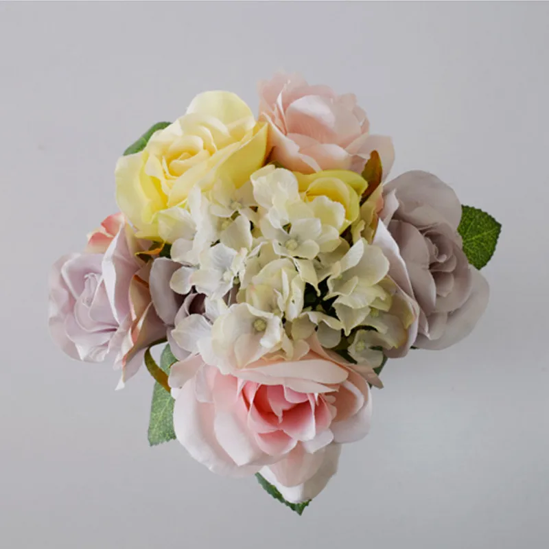 Бесплатная доставка шелковая Цветочная Брошь на заказ букет невесты свадебный |