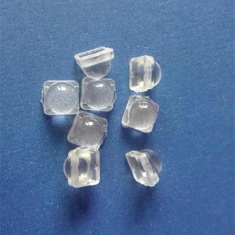 Квадратные линзы для лампы 5050 SMD 10 шт. 8*8*6 5 мм размер 30 градусов матовая