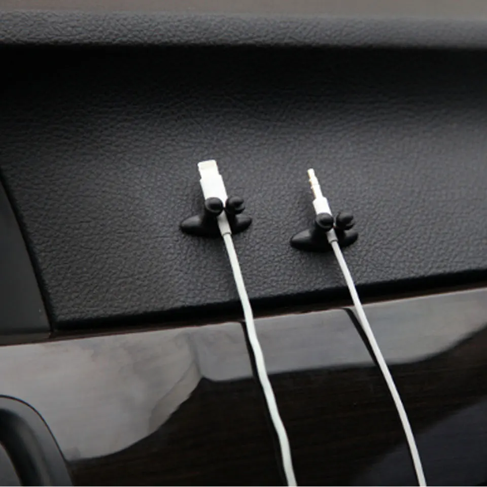 8 шт./лот автомобильный зажим для проводов кабеля приборной панели Держатель