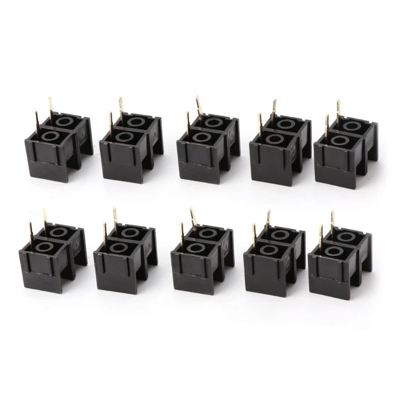 10 шт. 300V 25A черный 2/3/4PIN KF1000 10 мм Шаг печатной платы Винтовые клеммы разъема