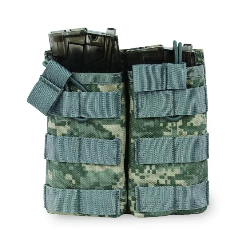 Наружный двойной открывающийся чехол для охоты и пейнтбола M4/M16 журнал