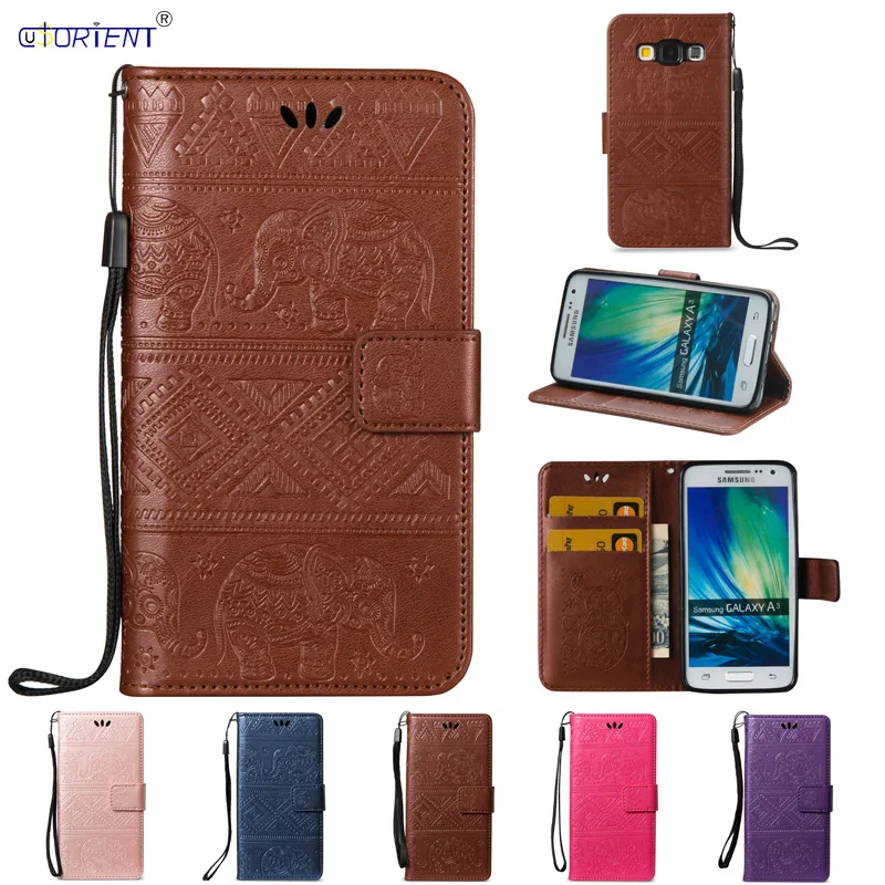Чехол с откидной крышкой для Samsung Galaxy A3 2015 A300 A 3 300 кожаный чехол телефона Fudna A300F