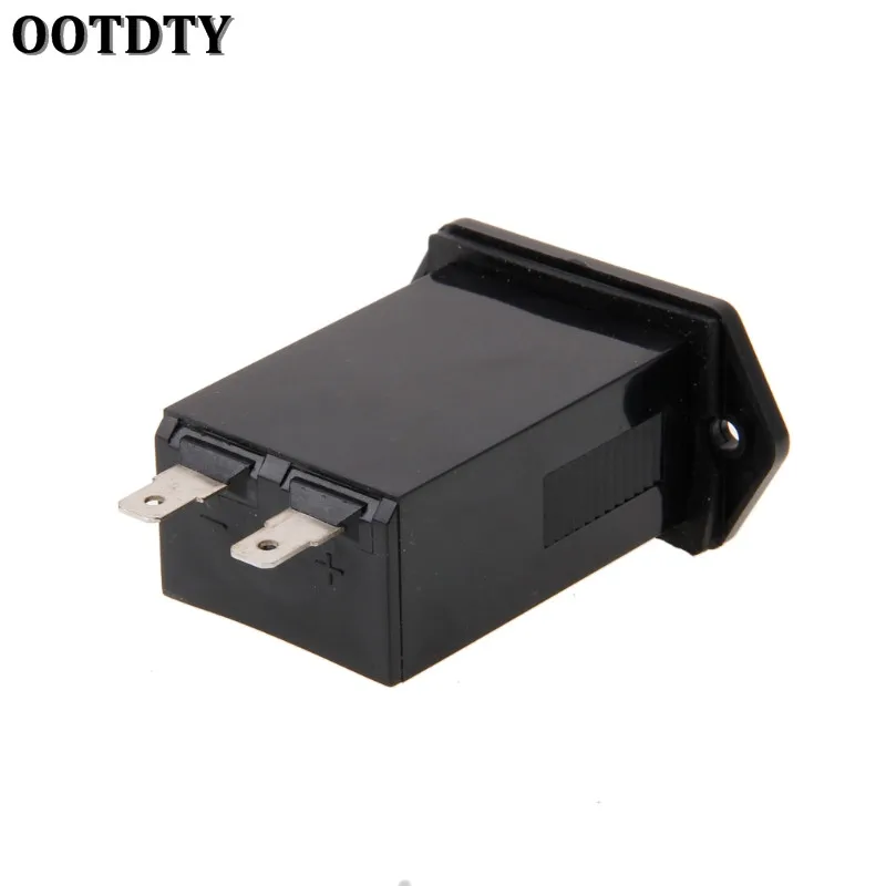 Фото OOTDTY Новый генератор, герметичный счетчик часов, трактор, грузовик, моточасов, прямоугольник постоянного тока 10 в-80 в для лодок, грузовиков, тракторов и автомобилей №4