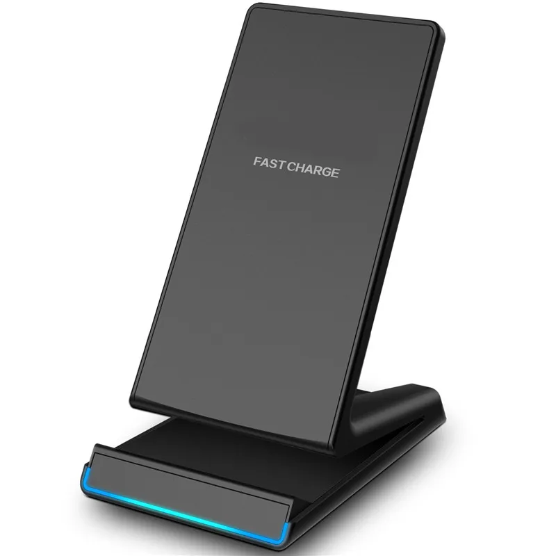 Qi 10W Fast Wireless Charger For iPhone X 8 Plus Power Charging Samsung Galaxy S7 S8 S9 Note Universal adapter | Мобильные телефоны