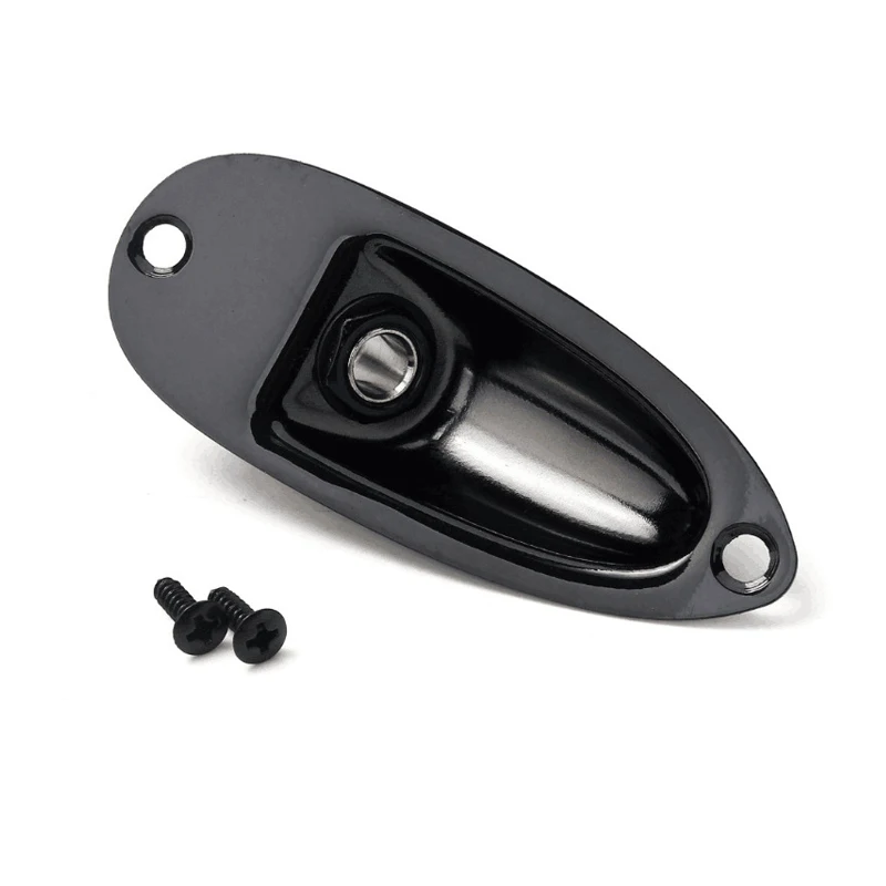 Loaded Jack Socket Plate with Screws for FD Strat Stratocaster 1/4" Electric Guitar Mono Output Input | Спорт и развлечения