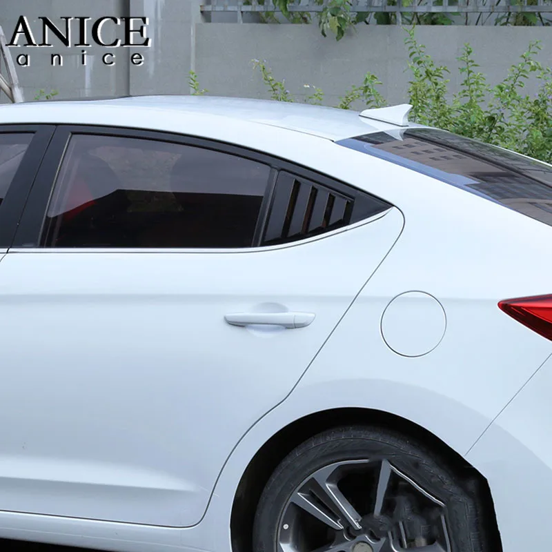 Для Hyundai Elantra Avante 2016 2017 2018 Седан ABS затемнения для задних дверей оконные жалюзи