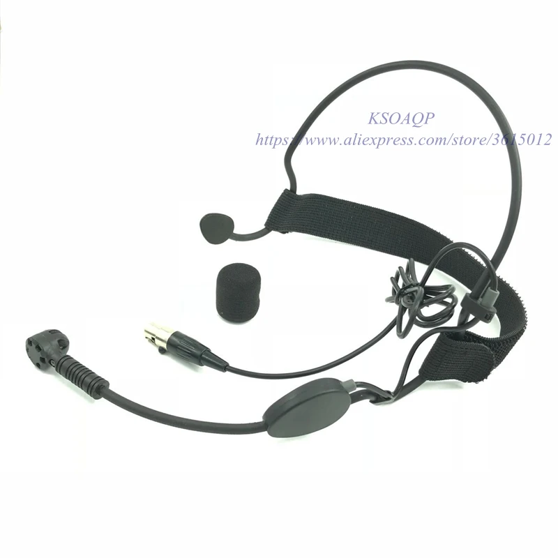 WH30TQG микрофон гарнитуры XLR 3 pin 4PIN контакт 4 для UHF Беспроводной SLX14 SLX1 поясной