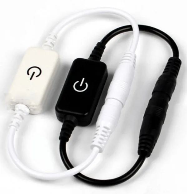 ITouch LED Dimmer сенсорный выключатель с DC гнездовой и штекерной вилкой для одноцветной