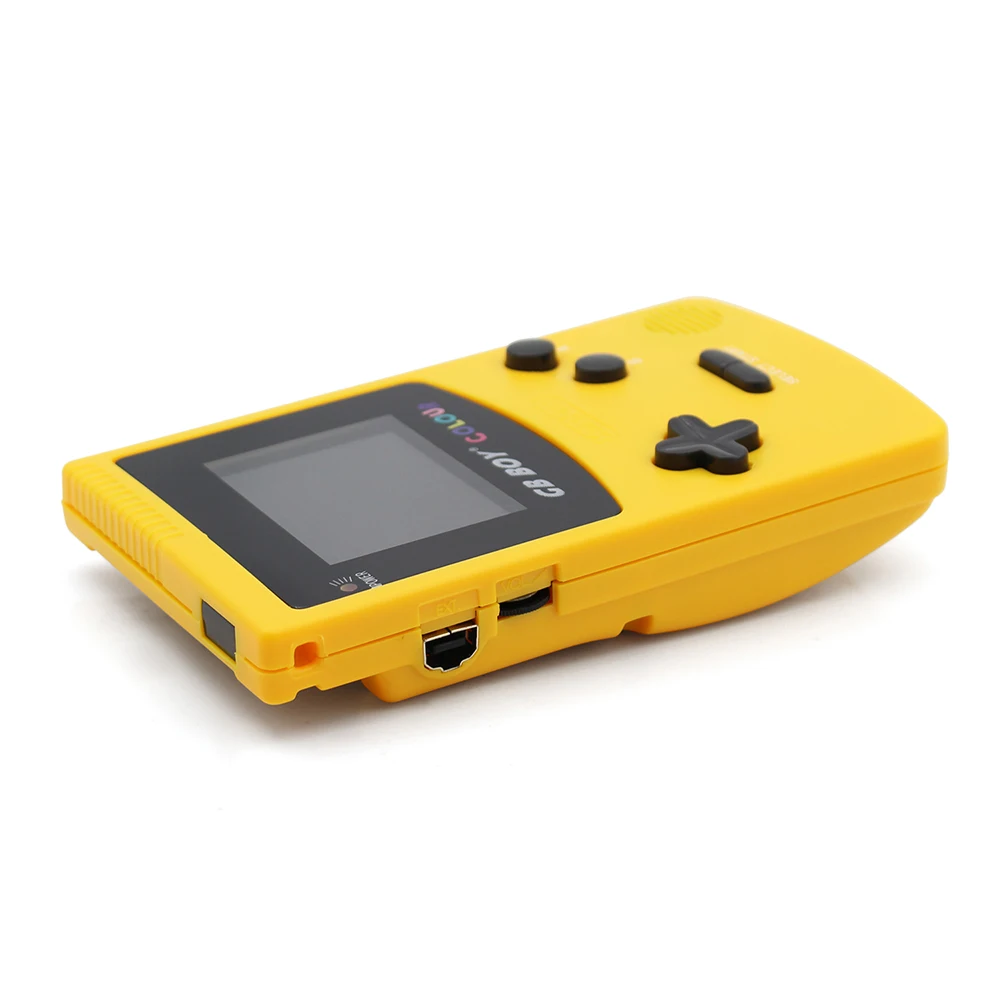 ГБ мальчик цвет Ручной игровой консоли плеер с подсветкой 66 встроенных игр