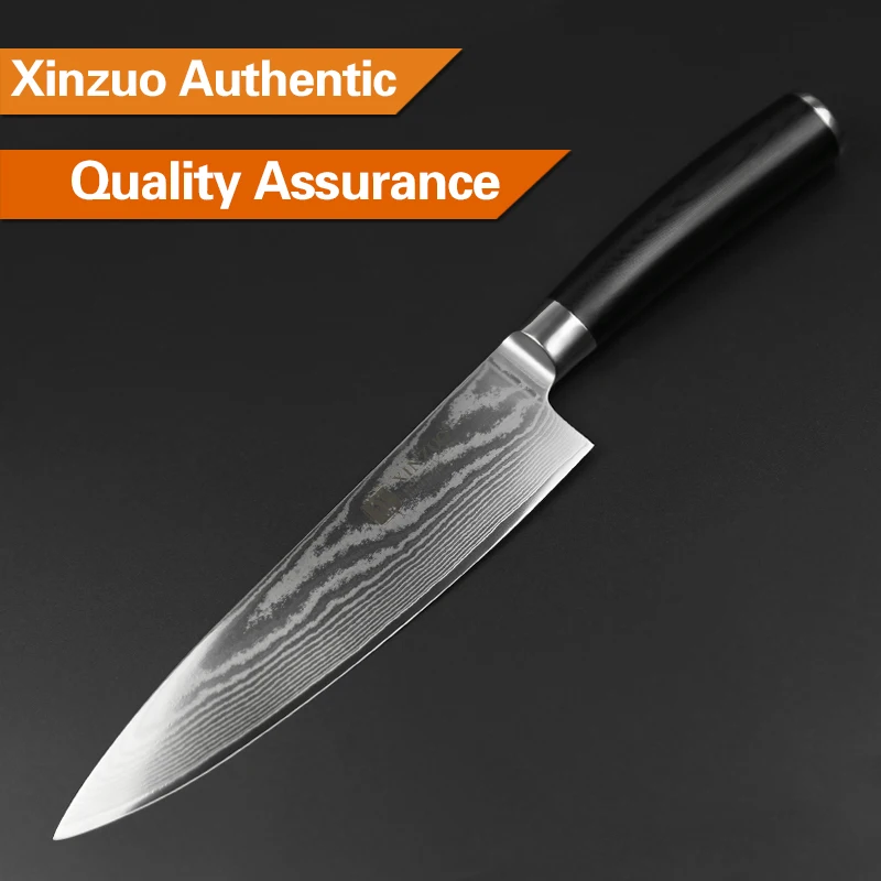 XINZUO 8 &quotшеф повар Ножи 67 слоев Дамаск Нержавеющая сталь Кухня ножи