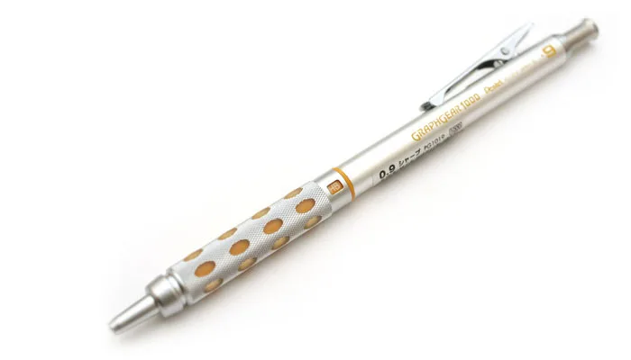 GraphGear 1000 Алюминий баррель составление установить механический карандаш PG1013/15/17/19(0,3/0,5/0,7/0,9 мм) анимация дизайн
