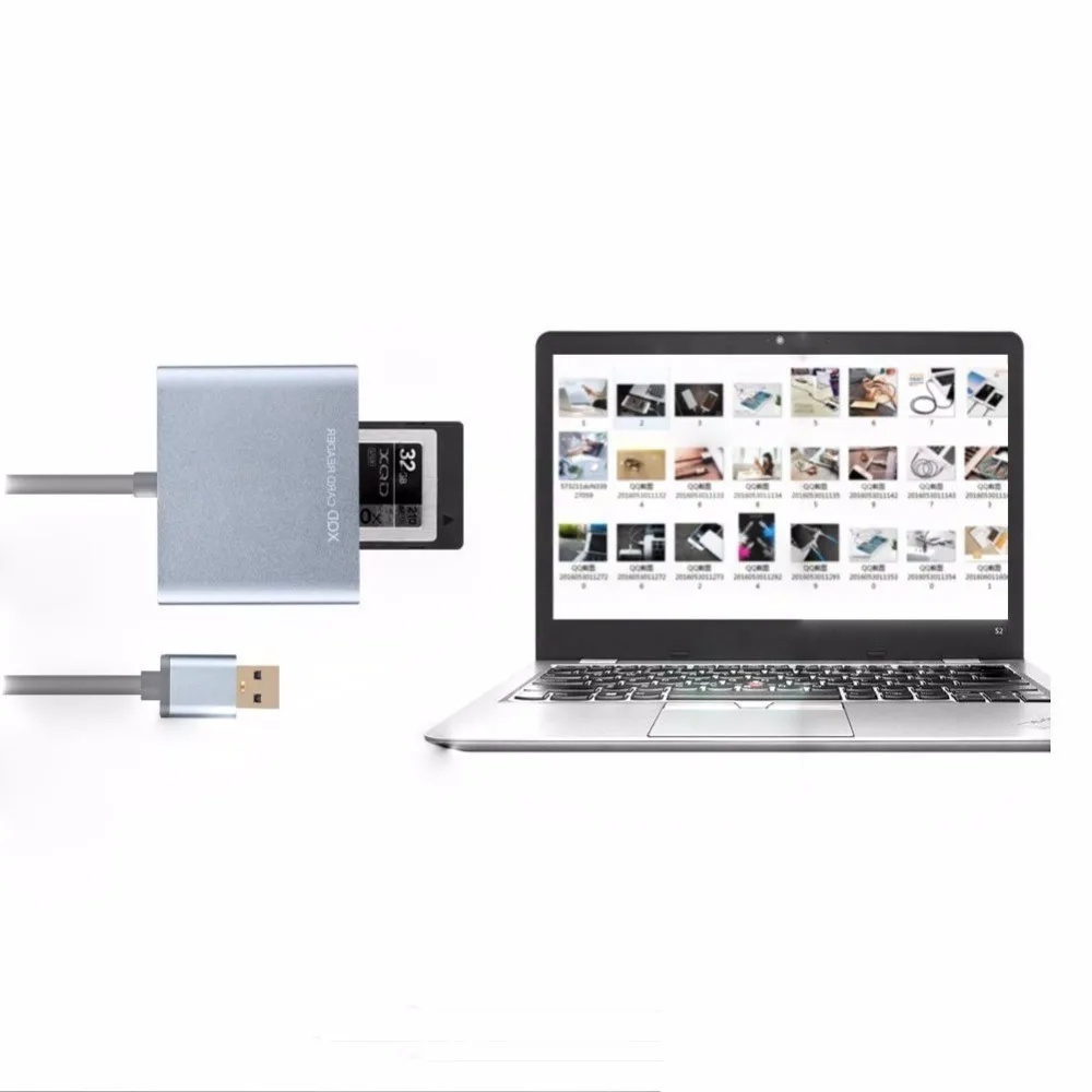 Устройство для чтения карт памяти Moveski OT 5212 XQD 2 0 USB 3 алюминиевый сплав|Переходники