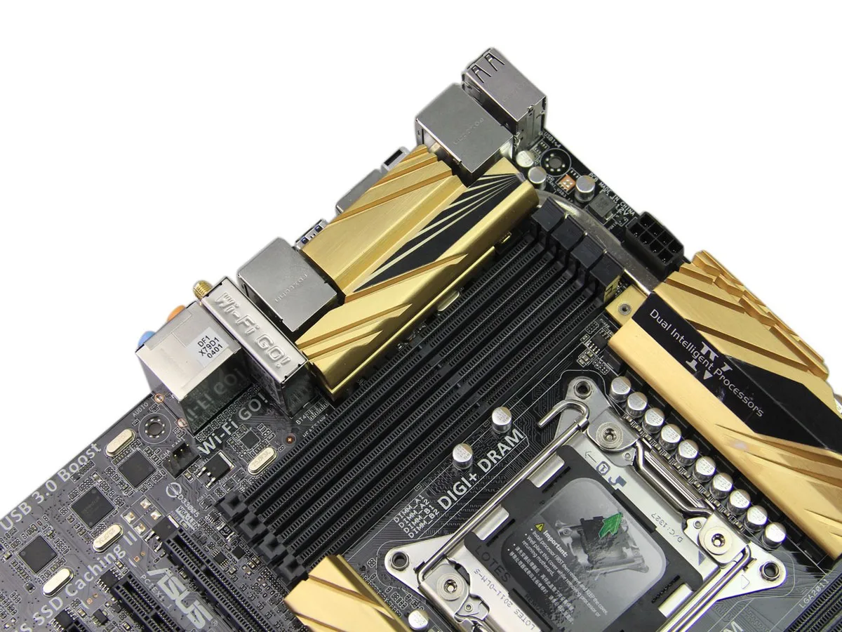 Asus X79-DELUXE настольная материнская плата X79 Socket LGA 2011 Core i7 DDR3 64G ATX UEFI биос оригинальная б/у материнская плата в продаже