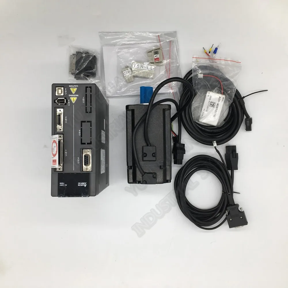 Новый Дельта A2 750W с тормозом 220V 2.39Nm 3000 об/мин NEMA32 80 мм ASD 0721 L ECMA C10807SS AC