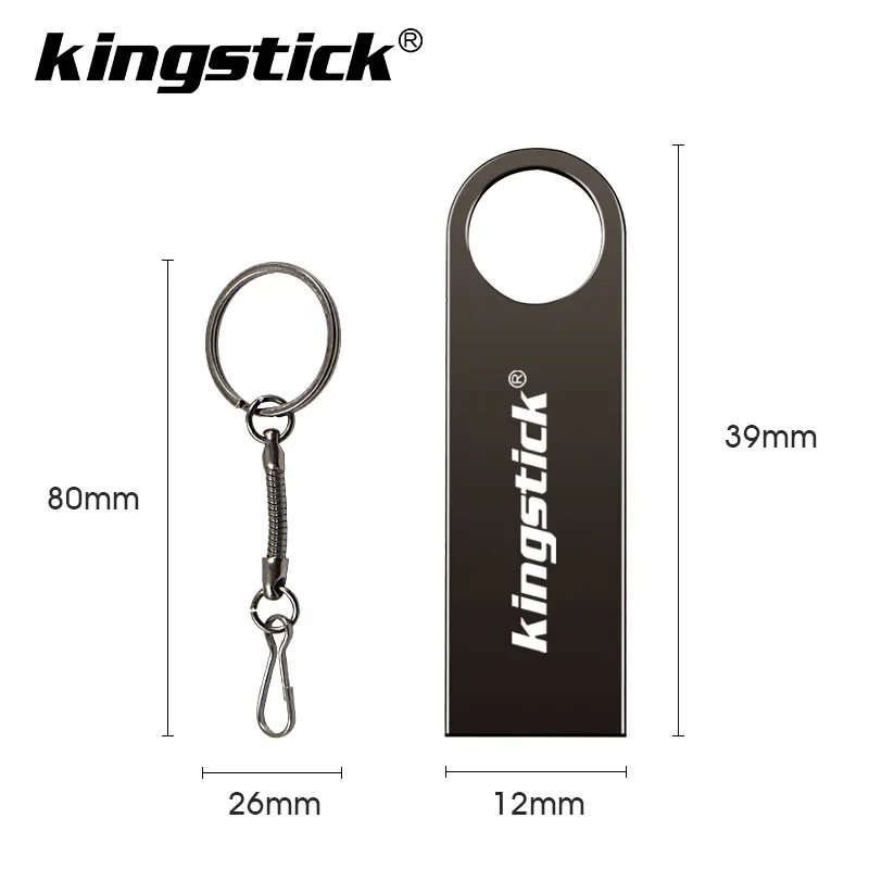 Металлический usb флеш накопитель 16 ГБ флешка 8 портативный USB 2 0 u 32 Гб 64 128 диск с