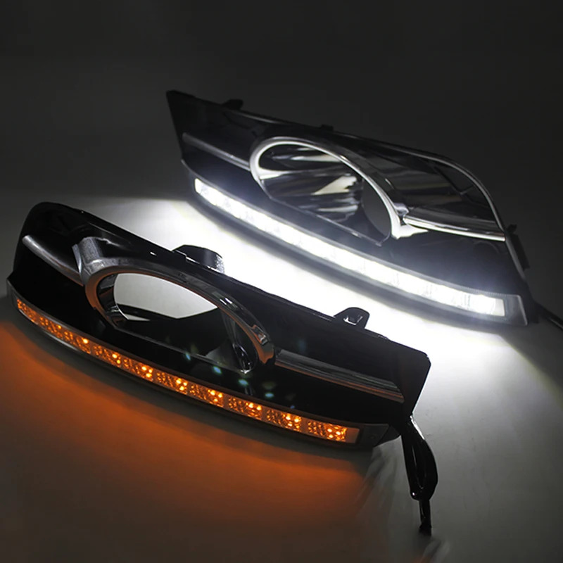 

2pcs/set High Power LED Daytime Running Light DRL For Chevrolet Cruze High-profile DRL Fog Lamp with Turn Signal Dimmed Light
