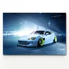 Настенное художественное изображение Subaru BRZ, спортивный автомобиль, тюнинг, автомобили, плакаты и фотообои, картины в рамке сделай сам для декора комнаты