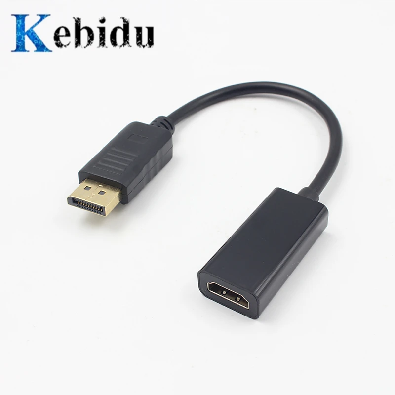 Кабель Kebidu DP папа HDMI совместимый с HP/DELL ноутбук ПК Displayport к HDTV конвертер|Кабели VGA| |