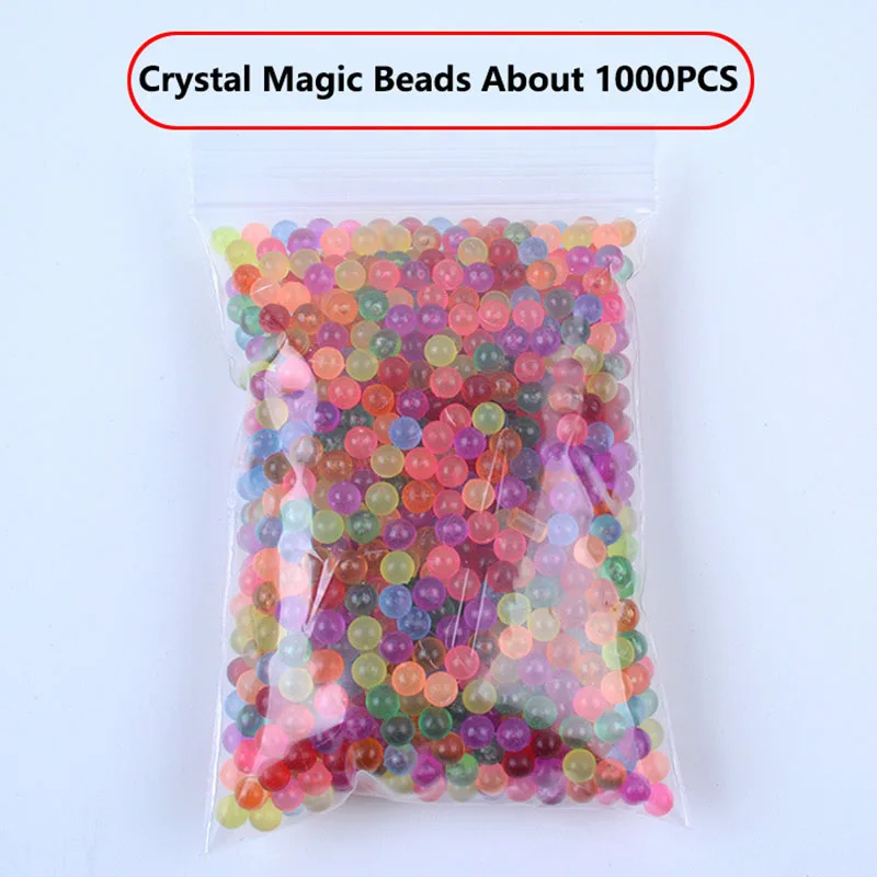 1000pcs A 200-1000 шт./компл. 24 Цвета 5 мм распыления воды Aq Перлен Магия бусы развивающие 3D головоломки комплект аксессуаров для Для детей игрушки - Цвет: 1000pcs A