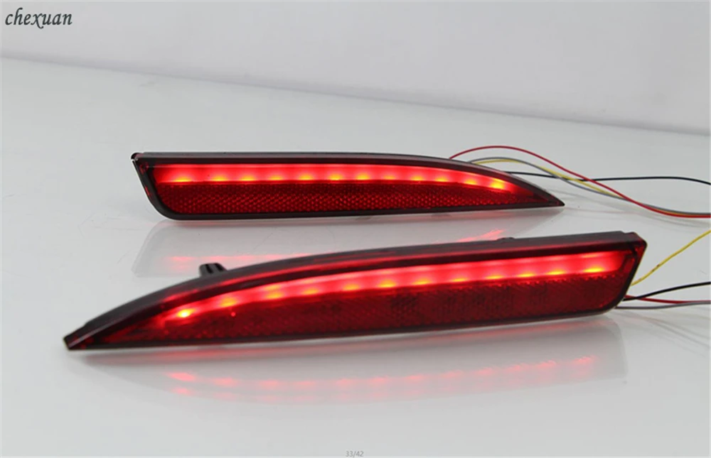 CSCSNL 1 пара для Volkswagen VW Scirocco R GTS RLine 2011 2012 2013 2014 2015 Задний фонарь тормоза на задней