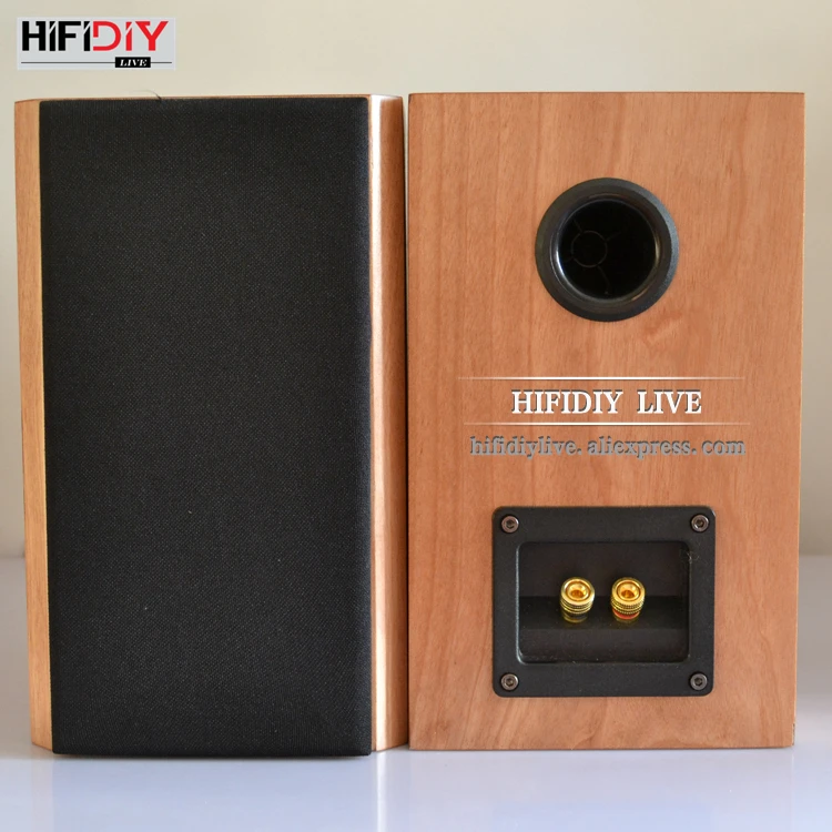 HIFIDIY LIVE книжная полка динамик звуковая коробка 4,5 дюймов HIFI домашний передний домашний кинотеатр вокруг DIY 80 Вт* 2 пассивные аудио колонки B4